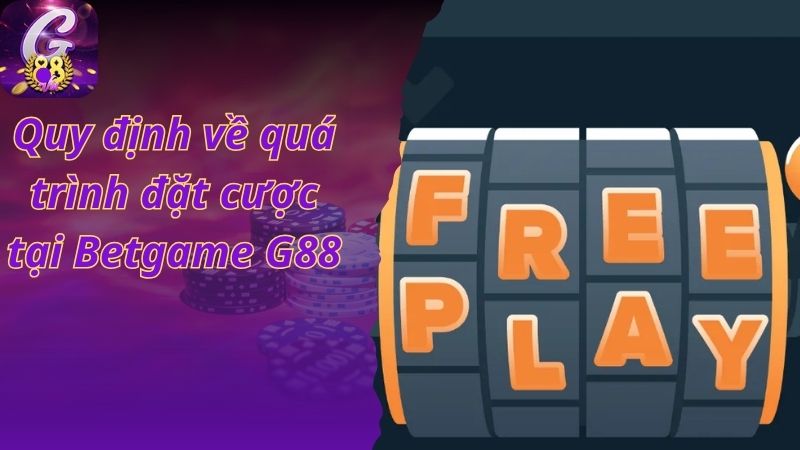 Quy định về quá trình đặt cược tại Betgame G88