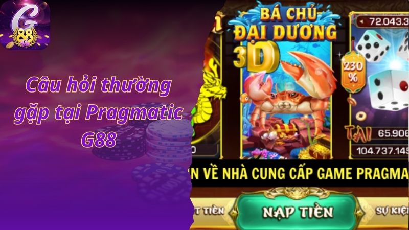 Câu hỏi thường gặp tại Pragmatic G88